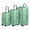 Green, variant on 3-Piece Luggage Set Lightweight Expandable Hardside Suitcase with TSA Lock Spinner Wheels,20"Carry-On,26"Medium Checked & 30"Large Checked Luggage,Grey,DQ135