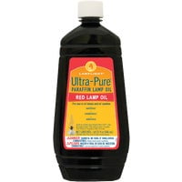 Lamplight Farms Ultra-Pure Clean-Burning Lamp Oil 99% Pure Paraffin 32 Oz Red