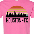 thumbnail image 4 of Inktastic Houston Texas Skyline Retro T-Shirt, 4 of 5