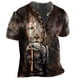 thumbnail image 1 of Camisetas Vintage para hombre, camiseta de manga corta con estampado 3D de barco, Top de navegación de gran tamaño, ropa de calle Punk, 1 of 4