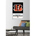 thumbnail image 3 of NFL Cincinnati Bengals - Logo 21 Wall Poster with Magnetic Frame, 22.375" x 34", 3 of 4
