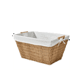 thumbnail image 3 of (2 pack) Better Homes & Gardens Resin Poly Rattan Laundry Basket with Liner, Adult, 3 of 8
