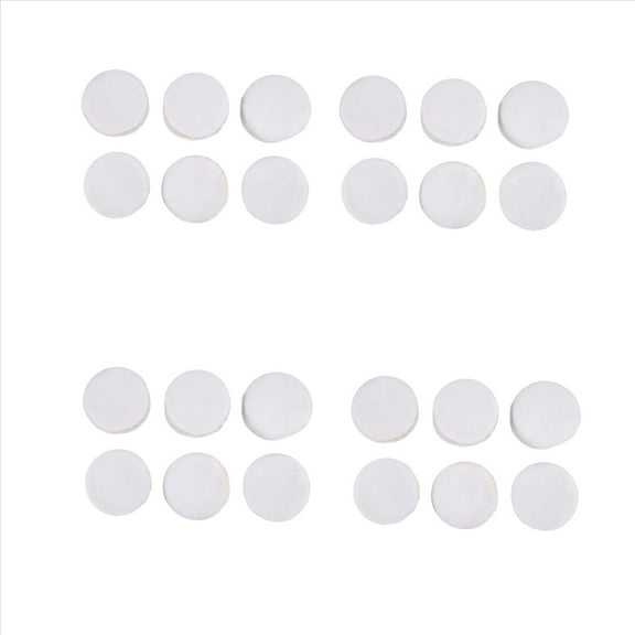 80Pcs 125mm Car Polishing Pad 5 Inch Polish Waxing Pads Fiber Polisher Bonnet Car Paint Care,80* car polishing pad,White