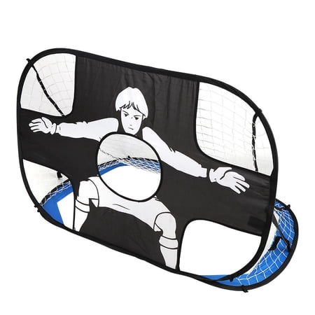 Riousery Kids Soccer Goal Post Net 47.2 inches / 120 cm Portable Indoor Outdoor Game Match Shooting Training Children Football Net