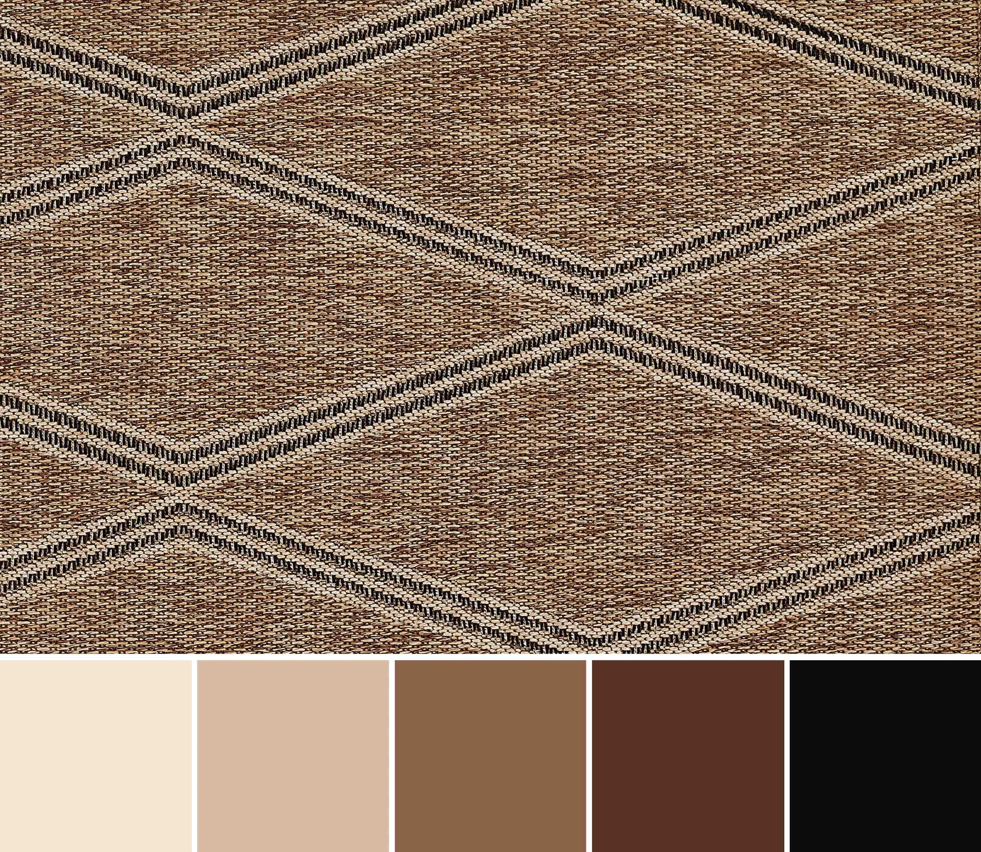 ECARPET Cypress Transitional Area Rug for Living Room, Bedroom, Dining Entrance, Hallway and More.