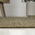 thumbnail image 7 of JONATHAN Y Maxine Easy Jute Contemporary Border Boho Fine Rib Weave Brown 3 ft. x 5 ft. Indoor/Outdoor Area Rug, 7 of 7