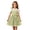 00-Green192, variant on Lullu Girls Bavarian Dirndl Dress Traditional Oktoberfest Party Dress with Apron, Green, Sizes 3-12