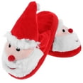 thumbnail image 5 of UPOUART Soft Warm Christmas Fuzzy Slippers for Women and Men, Cozy Indoor Shoes with Sole, 1 Pair Holiday, 5 of 8