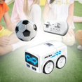 thumbnail image 1 of Mini autobús RC, juguete educativo, pista musical para niños y niñas, gestos, seguimiento, regalo de cumpleaños, juguete para niños, coche de control Blanco, 1 of 8