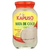 Kapuso Nata De Coco White Coconut Gel in Syrup, 12 Oz Jar