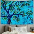 thumbnail image 2 of Creowell  Turquoise Tree of Life Twin Size Indian Bohemian Wall Art Tapestry - Mandala Tapestry, Hippie Tapestries Psychedelic Boho Tapestry, Wall Hanging for Bedroom  50x40inch, 2 of 6