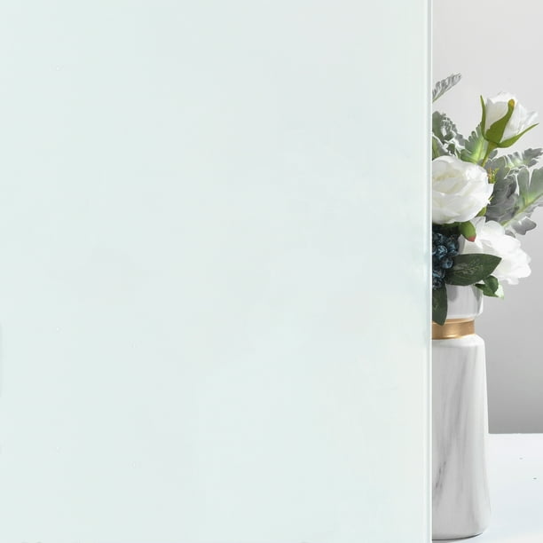 VELIMAX Privacy Frosted Window Film NonAdhesive Frosted Window Cling