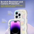 thumbnail image 3 of Case for iPhone 14 Pro Max 2022 (6.7 Inch), TPU Kawaii Case Protection Cover for Women Girls, Cute Anti-Scratch Phone Case for iPhone 14 Pro Max, Multicolor - Heart, 3 of 13