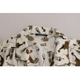 thumbnail image 6 of Dolce & Gabbana White Silk JAZZ Motive Print Shirt, 6 of 9