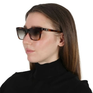 Salvatore Ferragamo Female Adult Crystal Brown Oversize Square