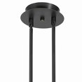 thumbnail image 2 of Benjara BM223067 3 Light 120V Metal Track Light Fixture with Round Shade, Black, 2 of 5