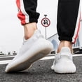 thumbnail image 4 of Zapatillas de correr para hombre, zapatos deportivos transpirables para exteriores, cómodos, informales, a la moda, 2023, 4 of 4