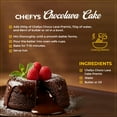 thumbnail image 7 of Chefys Hot Chocolava Cake Premix - Indimix Chocolate Premix - Smooth And Creamy Hot Chocolate, Made with Real Cocoa, Family Pack - 50 g Serving Per Container (1.76 oz), 7 of 7