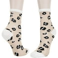 thumbnail image 5 of PTSPLLMY Sox Womens Girls Sheer Socks Mesh Lace Crew Socks Transparent See Through Ultra Thin Silk Nylon Dress Socks, 5 of 8