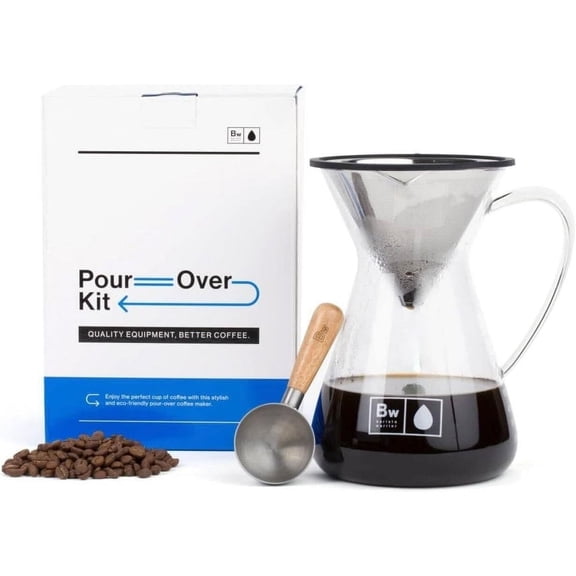 Pour Over Coffee Maker Set