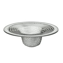 DANCO Universal Kitchen Sink Mesh Strainer, 4-1/2 Inch, Stainless Steel, 1-Pack (88822)