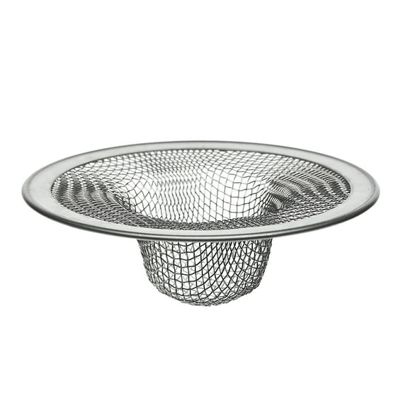 DANCO Universal Kitchen Sink Mesh Strainer, 4-1/2 Inch, Stainless Steel, 1-Pack (88822)