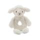 thumbnail image 1 of Sonajero de Peluche Suave Corderito Bashful Jellycat 15 cm, 1 of 1