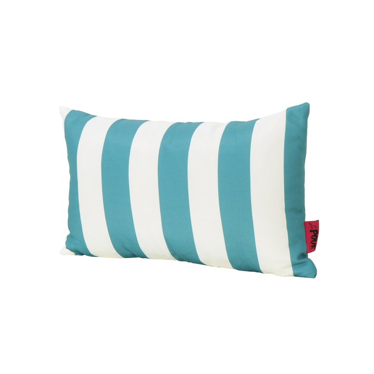 Esme Outdoor Fabric Pillows, Set of 4, Green, 18 x 18 