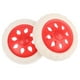 thumbnail image 5 of 2 piezas de repuesto para ruedas de carrito de compras, ruedas portátiles para equipaje Rojo, 5 of 9