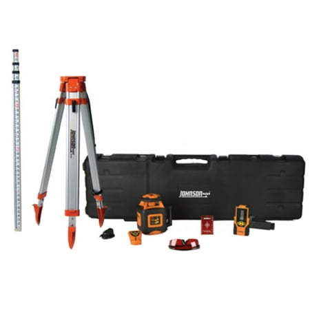 Johnson Level High Accuracy Dual Slope Rotary Laser System