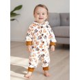 thumbnail image 6 of Miaouyo Infant Baby Boy Girl Winter Romper 0 3 6 9 12 Months Cute Animal Pattern Long Sleeve Hooded Warm Jumpsuit, 6 of 9