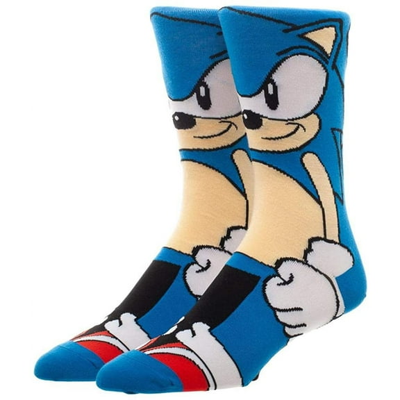 Sonic the Hedgehog 360 casual Character Crew Socks for Men