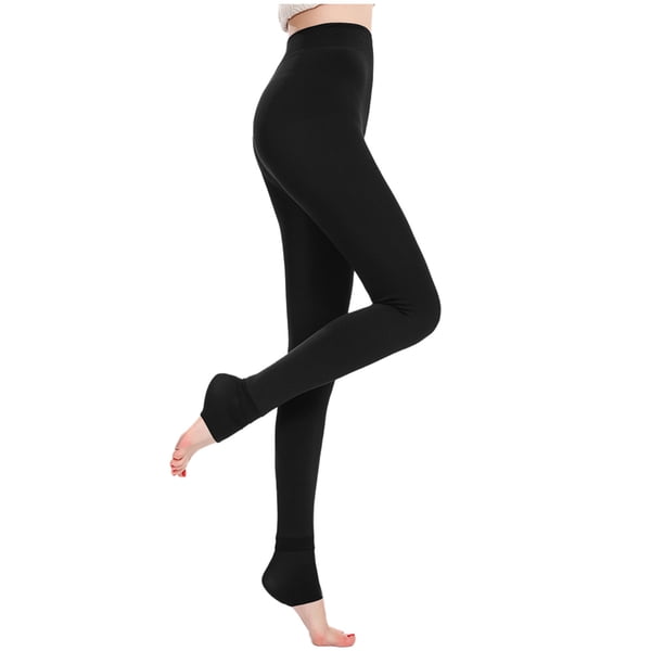 Pantalones de tiburón de talle alto ajustados de terciopelo y color sólido cálido para mujer Pantalones de fondo Fridja hfkajh104136