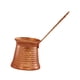 thumbnail image 4 of Tetera de goteo hecha a mano con forma de llama martillada, tetera gruesa con mango largo, cafetera para el hogar y la oficina, 4 of 9