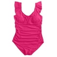 thumbnail image 5 of Womens One Piece Swimsuits Tummy Control Swim Dress Modest Swim Skirt Bathing Suit Mesh Swimwear 2025, 5 of 6