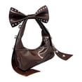 thumbnail image 2 of Bolsa de hombro bolso para mujeres Goth Y2K Pouch para viajes de viaje al aire libre Café, 2 of 8