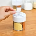 thumbnail image 4 of Binwennn Pots 4 en 1 4 en 1 Shaker / Cruet Transparent Support de Cuisine Rangement avec Couvercle pour Maison Restaurant Camping Voyage Cuisson BBQ Contenants à Lunch en Verre avec Couvercles Contenant en Verre Rangement Rond, 4 of 8