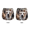 thumbnail image 3 of Salouo Realistic Cute Puppy Print Women's 2 in 1 Running Shorts Double-Layer Shorts Athletic Workout Gym Yoga Shorts Running Shorts for Women-X-Large, 3 of 7