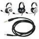 thumbnail image 4 of Cable de auricular de reemplazo, conector de 3.5 mm flexible 1.3 metros auriculares parauriculares enchufe y reproducir parauriculares ath gdl3 para computadoras, 4 of 7