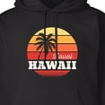 thumbnail image 3 of Inktastic Kauai Hawaii Retro Sunset Adult Hoodie Sweatshirt, 3 of 4