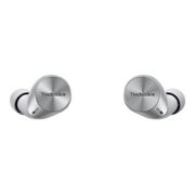 Technics HiFi True Wireless Multipoint Bluetooth Earbuds with Noise Cancelling, 3 Device Multipoint Connectivity, Wireless Charging, Impressive Call Quality, LDAC Compatible - EAH-AZ60M2-S (Silver)