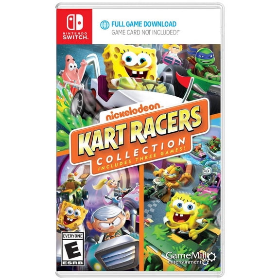 Nickelodeon Kart Racers Collection (Code In Box) (Nintendo Switch)