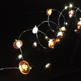 thumbnail image 2 of Coofit Halloween String Lumière Citrouille 10 LEDs Patio String Lumière Vacances String Lumière, 2 of 9