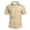 Khaki#mens shirts#34, variant on Hesxuno Men Dress Button Down Shirts Striped Loose Fit Short Sleeve Shirts Casual Formal Business Work Wrinkle Free Shirts Khaki L