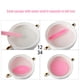 thumbnail image 4 of Esponja facial comprimida, 12 unidades, esponja exfoliante profesional para desmaquillaje, para limpieza facial, para mujeres, color rosa, 4 of 6