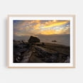 thumbnail image 2 of Serene Sunset Shoreline - Bandon Oregon Photography Beach Sunset Coast Seascape Nature Landscape Foggy Unframed Wall Art Print 30 x 40 inches, 2 of 4