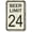 NY24, variant on BTFSigns 8" x 12" Beer Limit 24 Aluminum Sign - Retro White Black Road Metal Sign Funny Garage Man Cave Decor
