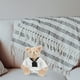 thumbnail image 4 of Oso de Taekwondo, peluche, Animal de peluche, suave y tierno, entusiastas del Taekwondo para vacaciones, cumpleaños y ocasiones especiales, 4 of 5