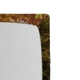 thumbnail image 2 of Ambesonne Landscape Fitted Sheet, Fall Trees with Lake, Full Size, White Green and Orange, 2 of 2