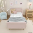 thumbnail image 6 of Barbie Chasing Dreams 2 in 1 Crib & Toddler Mattress by Dream On Me, White, 6 of 8